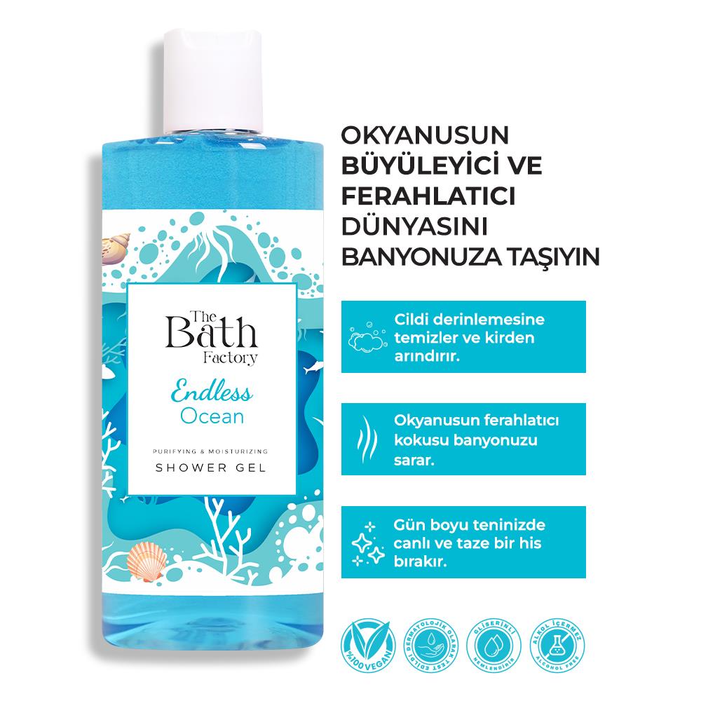 The Bath Factory Okyanus Duş Jeli 400 ML	