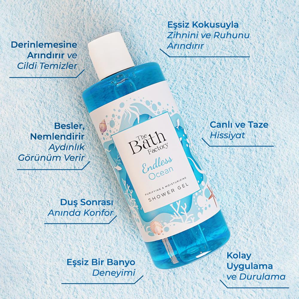 The Bath Factory Okyanus Duş Jeli 400 ML	