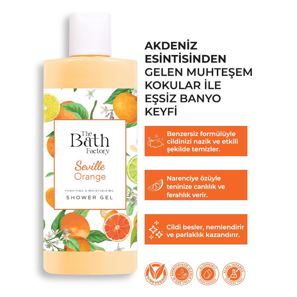 The Bath Factory Turunçlu Duş Jeli 400 ML