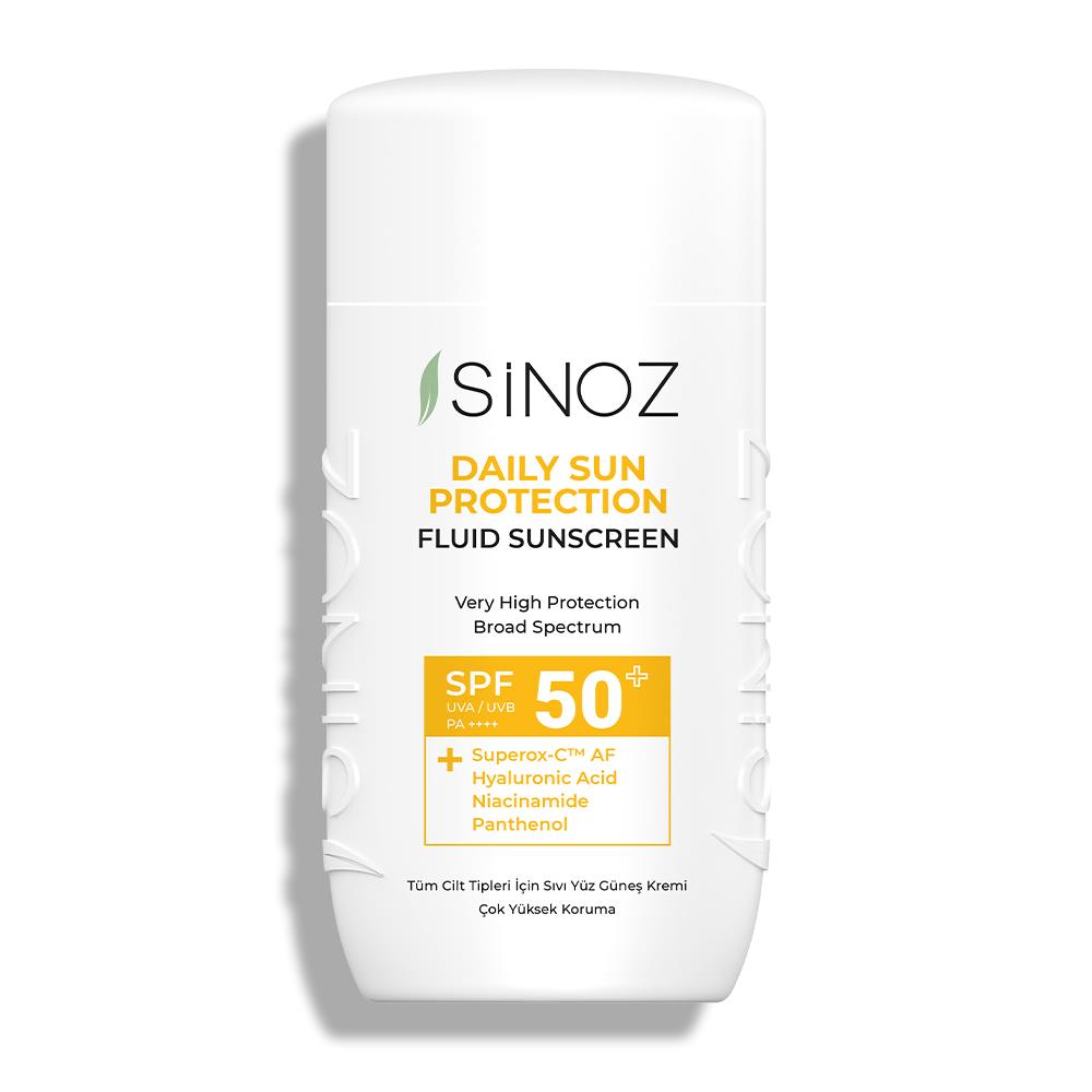 Sinoz Daily Sun Protect Fluid Sunscreen 50 ml   (İhracata Özel)