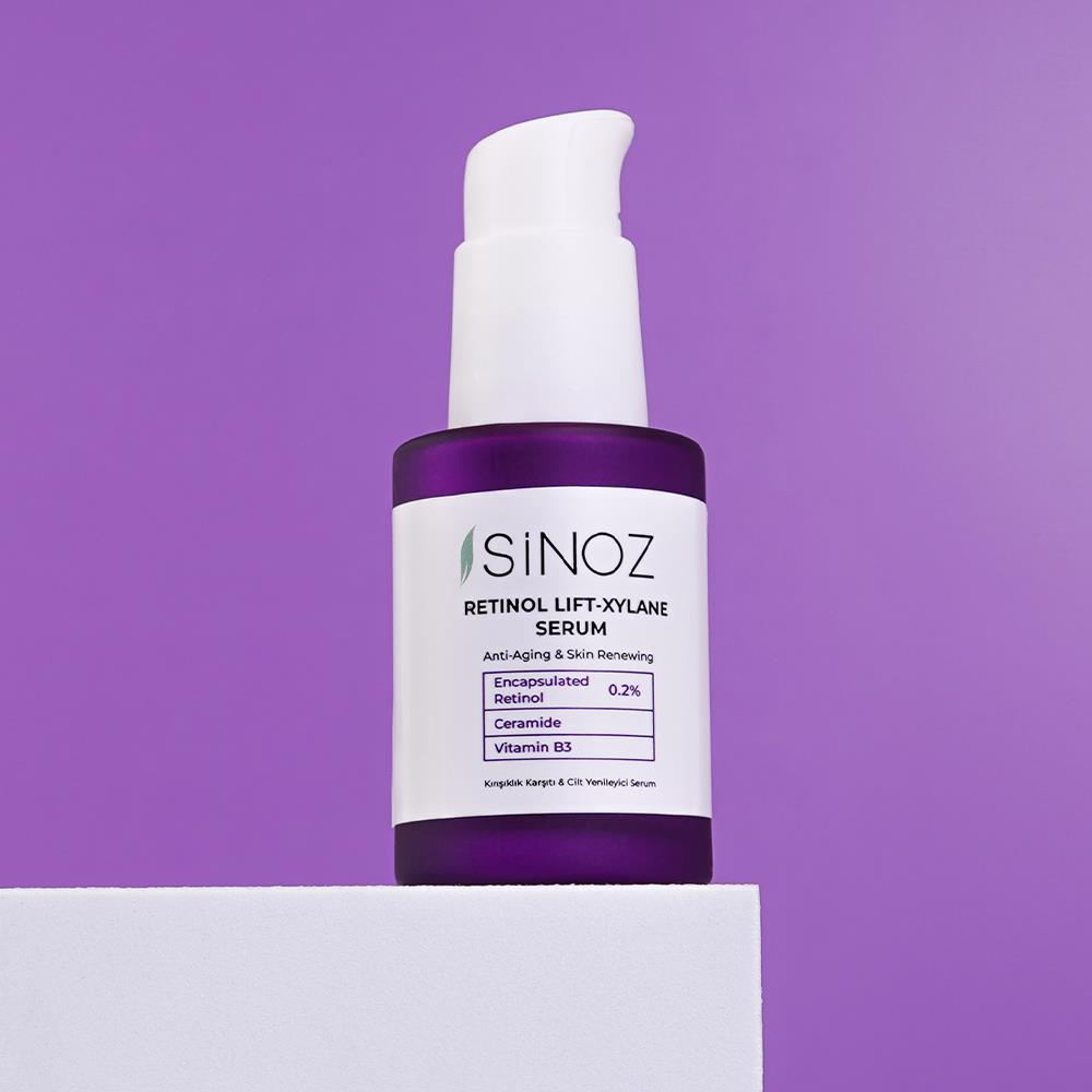 Sinoz Retinol Lift-Xylane Kırışıklık Karşıtı & Cilt Yenileyici Serum 30 ml