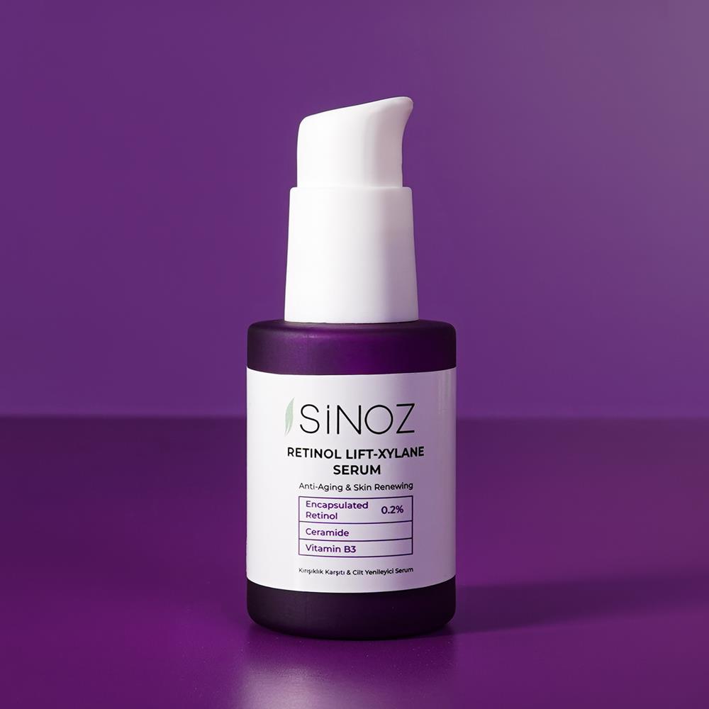 Sinoz Retinol Lift-Xylane Kırışıklık Karşıtı & Cilt Yenileyici Serum 30 ml