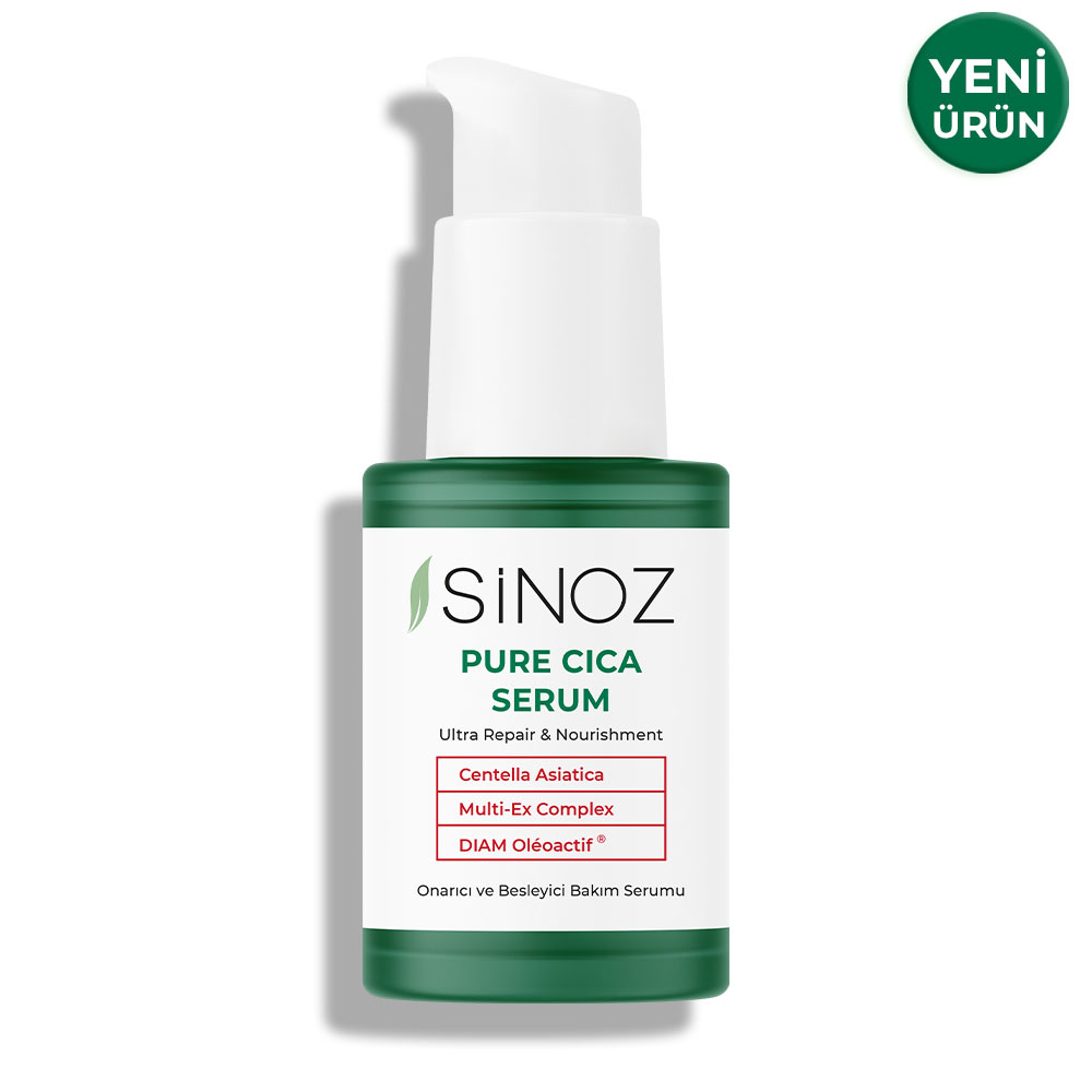 Sinoz Pure Cica Ultra Onarıcı ve Besleyici Bakım Serumu 30Ml.
