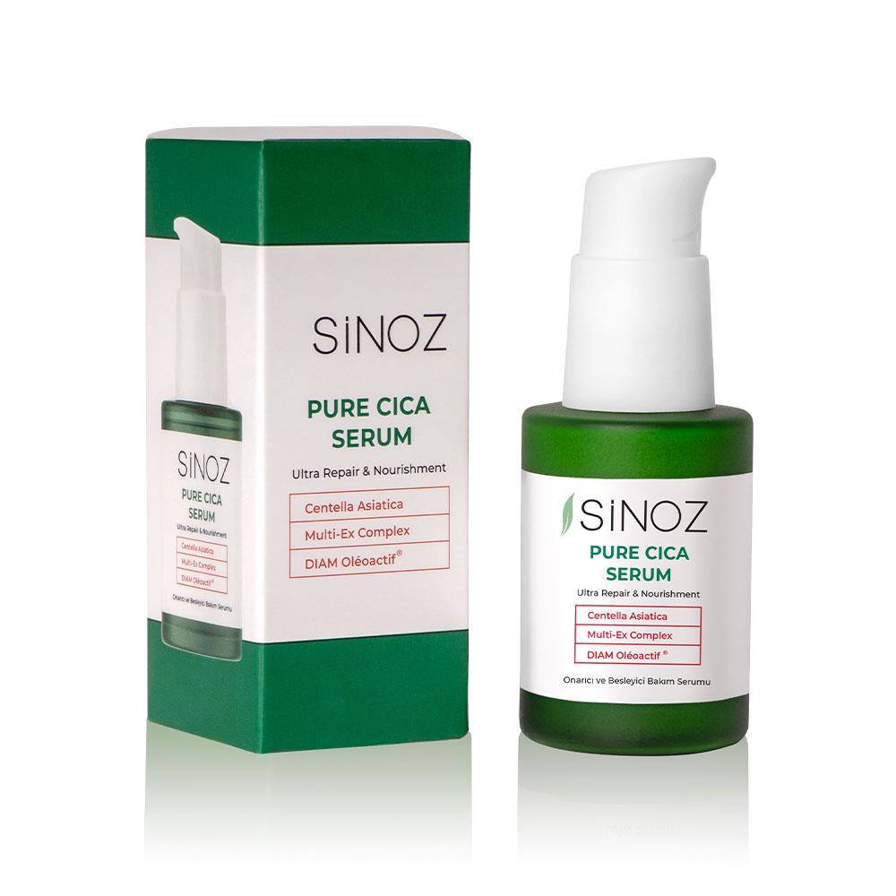 Sinoz Pure Cica Ultra Onarıcı ve Besleyici Bakım Serumu 30 ml