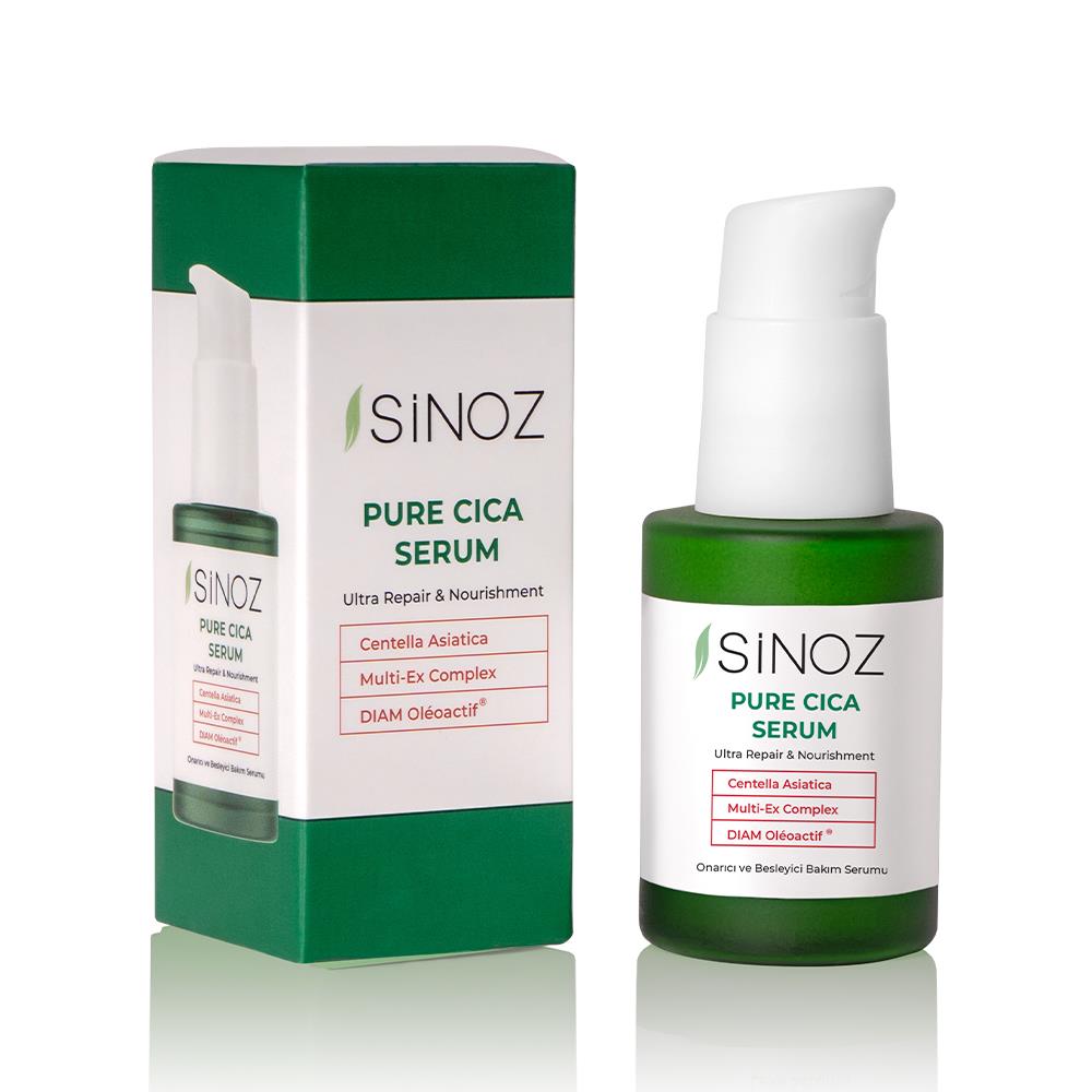 Sinoz Pure Cica Ultra Onarıcı ve Besleyici Bakım Serumu 30 ml