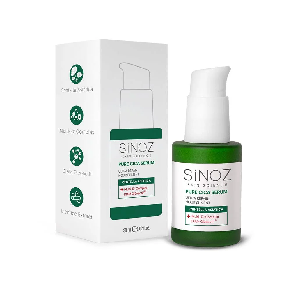 Sinoz Pure Cica Ultra Onarıcı ve Besleyici Bakım Serumu 30 ml