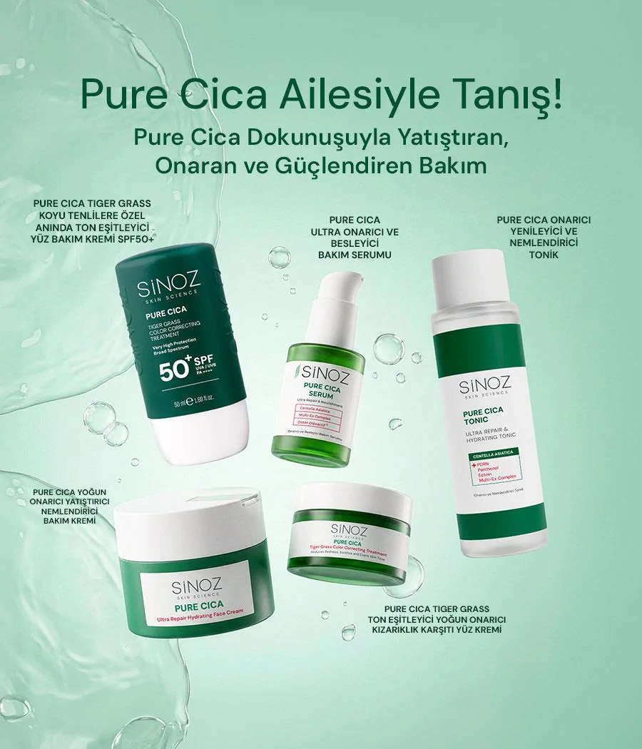 Sinoz Pure Cica Ultra Onarıcı ve Besleyici Bakım Serumu 30 ml