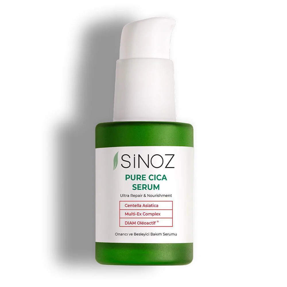 Sinoz Pure Cica Ultra Onarıcı ve Besleyici Bakım Serumu 30 ml