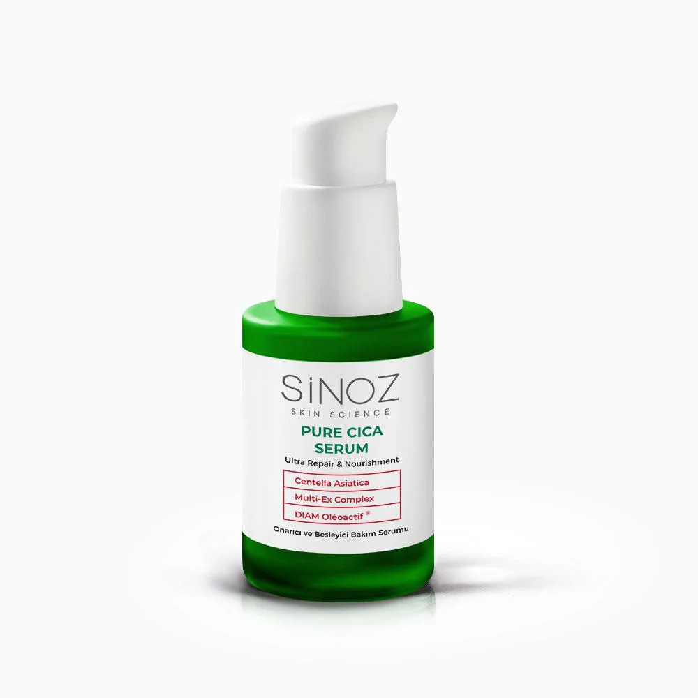 Sinoz Pure Cica Ultra Onarıcı ve Besleyici Bakım Serumu 30 ml