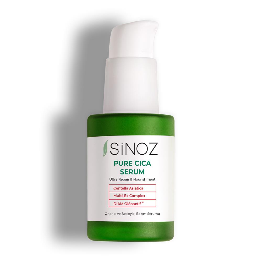 Sinoz Pure Cica Ultra Onarıcı ve Besleyici Bakım Serumu 30Ml.