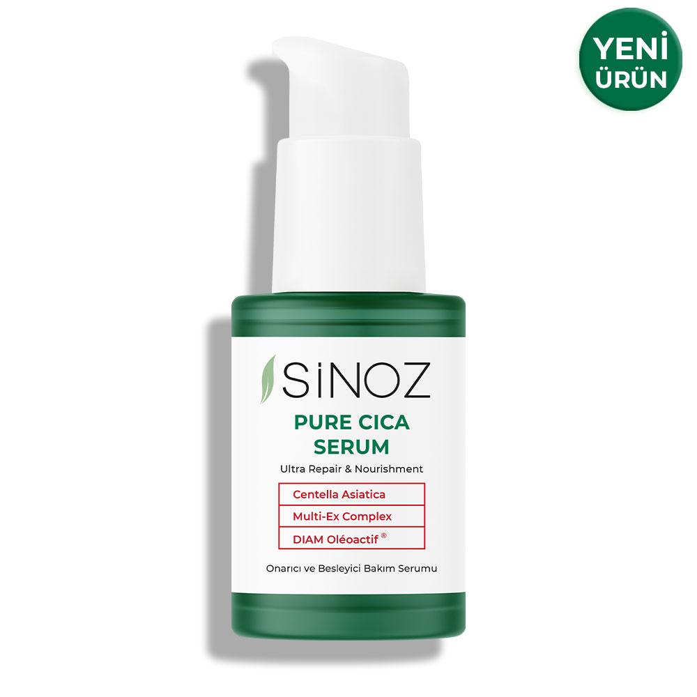 Sinoz Pure Cica Ultra Onarıcı ve Besleyici Bakım Serumu 30Ml.	