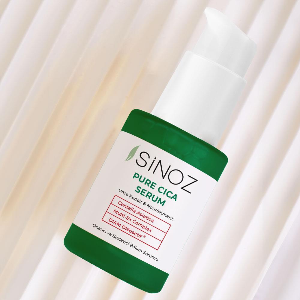 Sinoz Pure Cica Ultra Onarıcı ve Besleyici Bakım Serumu 30Ml.	