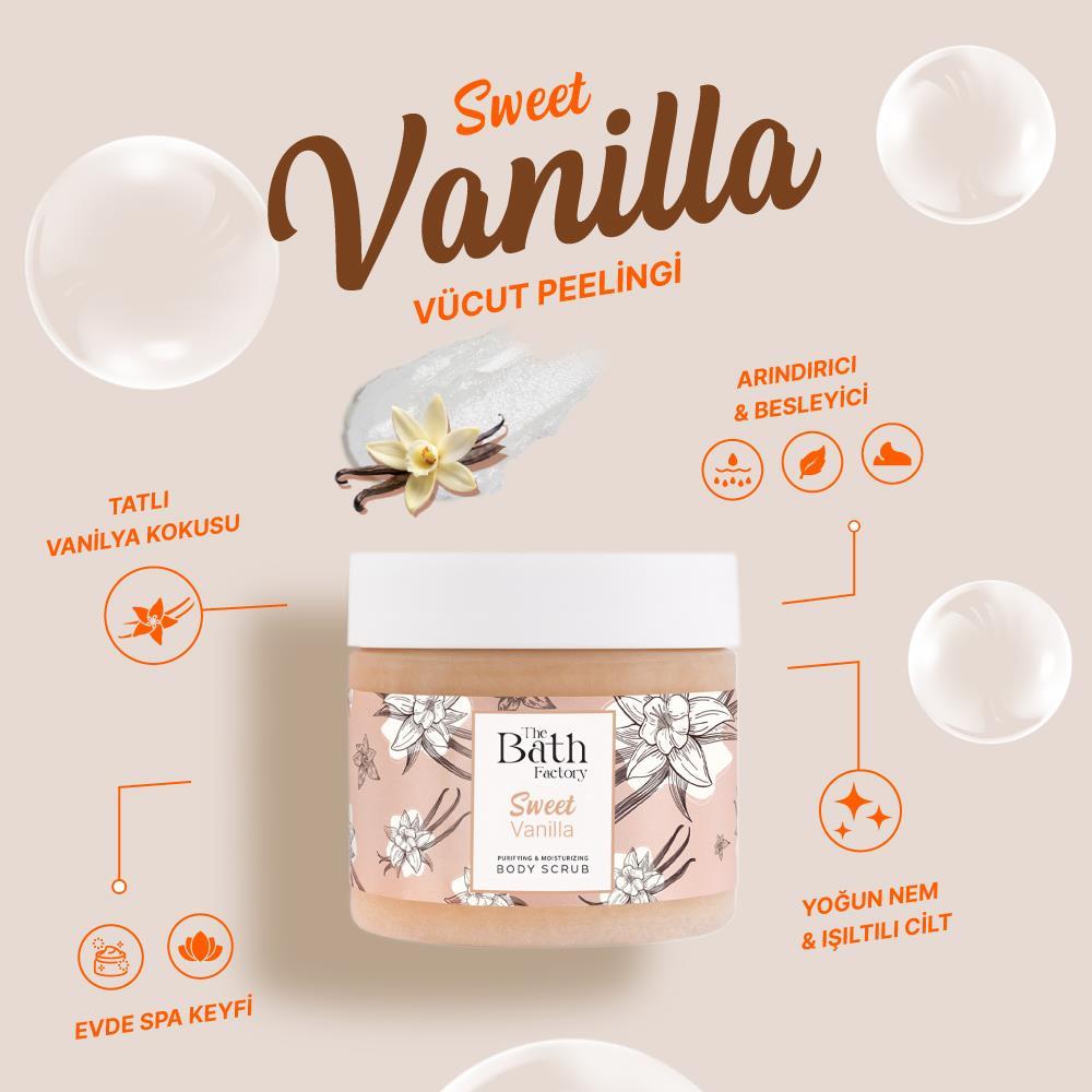 The Bath Factory Sweet Vanilya Vücut Peelingi 300 GR	