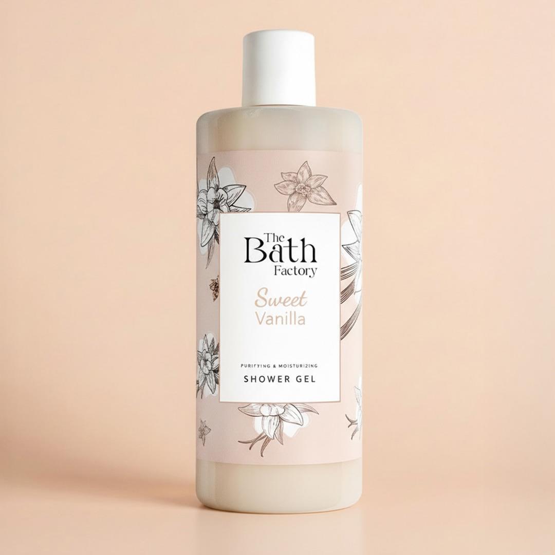 The Bath Factory Nemlendirici ve Besleyici Vanilyalı Duş Jeli 400 ML	