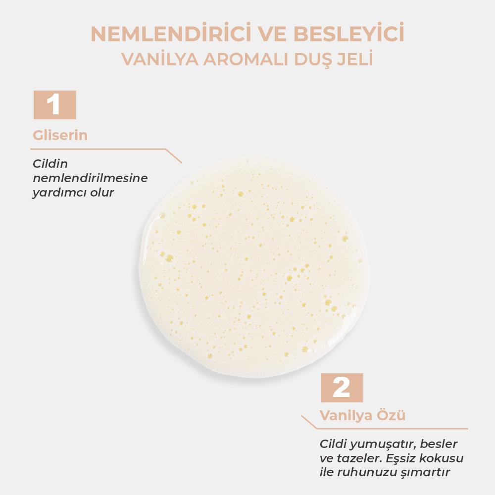 The Bath Factory Nemlendirici ve Besleyici Vanilyalı Duş Jeli 400 ML	