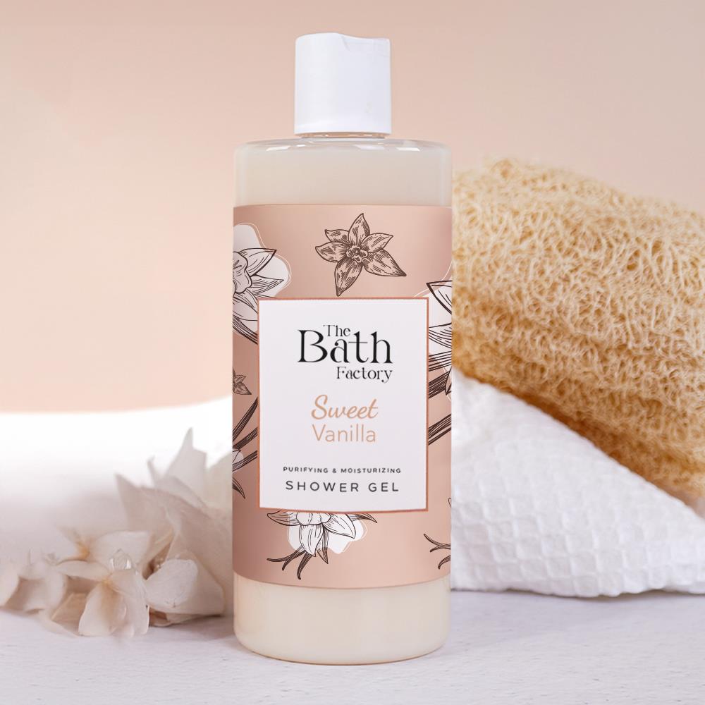 The Bath Factory Nemlendirici ve Besleyici Vanilyalı Duş Jeli 400 ML	