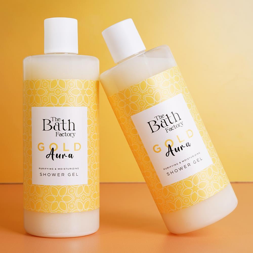 The Bath Factory Nemlendirici ve Besleyici Gold Aura Duş Jeli 400 ML