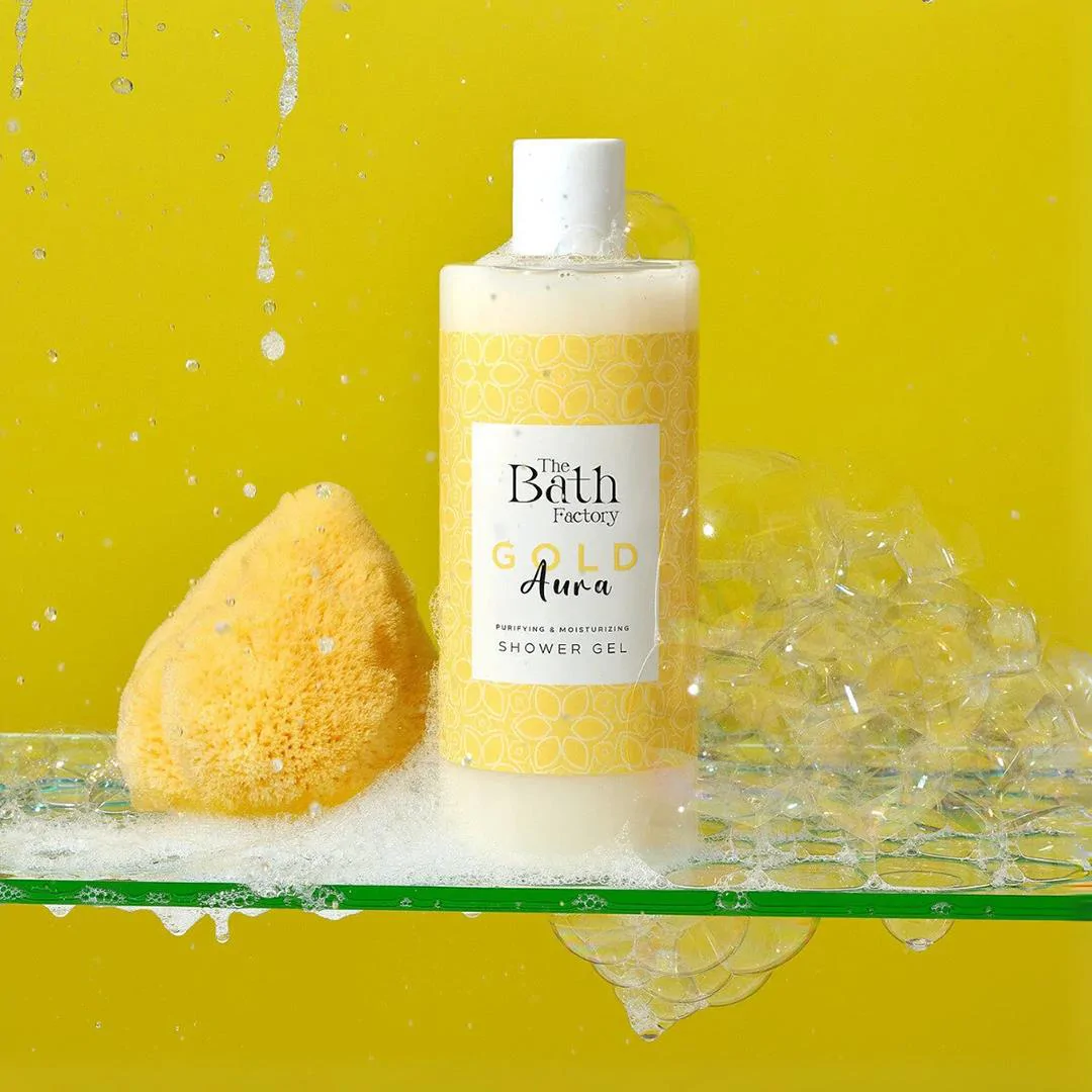 The Bath Factory Nemlendirici ve Besleyici Gold Aura Duş Jeli 400 ML