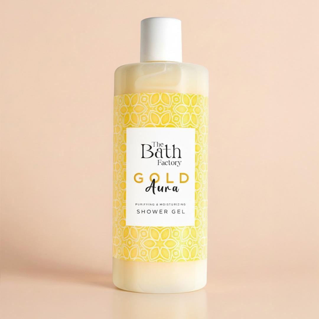 The Bath Factory Nemlendirici ve Besleyici Gold Aura Duş Jeli 400 ML