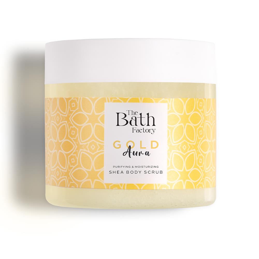 The Bath Factory Besleyici Arındırıcı Nemlendirici Gold Aura Vücut Peelingi 300 GR	 