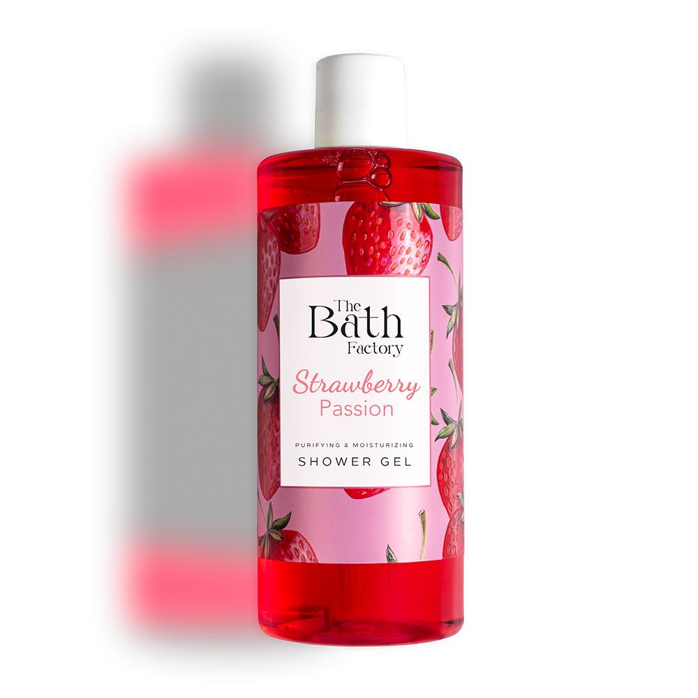 The Bath Factory Nemlendirici ve Besleyici Çilekli Duş Jeli 400 ML	