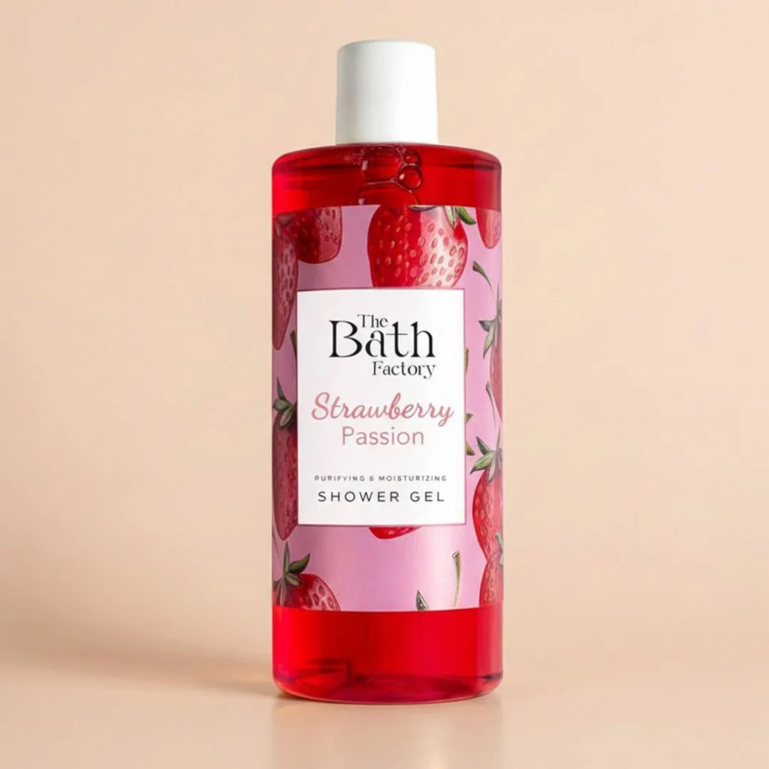 The Bath Factory Nemlendirici ve Besleyici Çilekli Duş Jeli 400 ML	