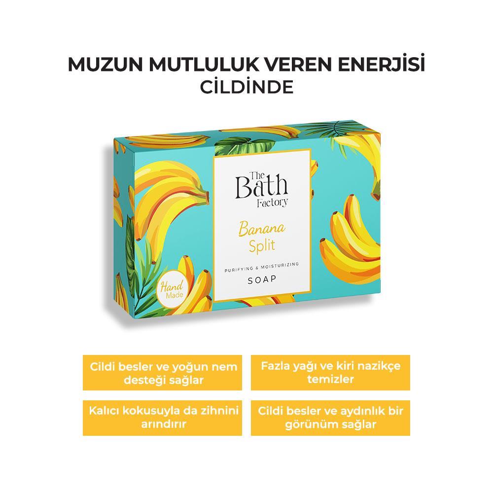 The Bath Factory Nemlendirici El - Yüz Ve Vücut Sabunu - Muzlu	