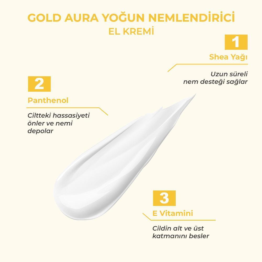 The Bath Factory Gold Aura El Kremi 30 ML