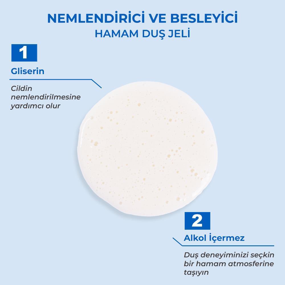 The Bath Factory Nemlendirici ve Besleyici Hamam Duş Jeli 400 ML