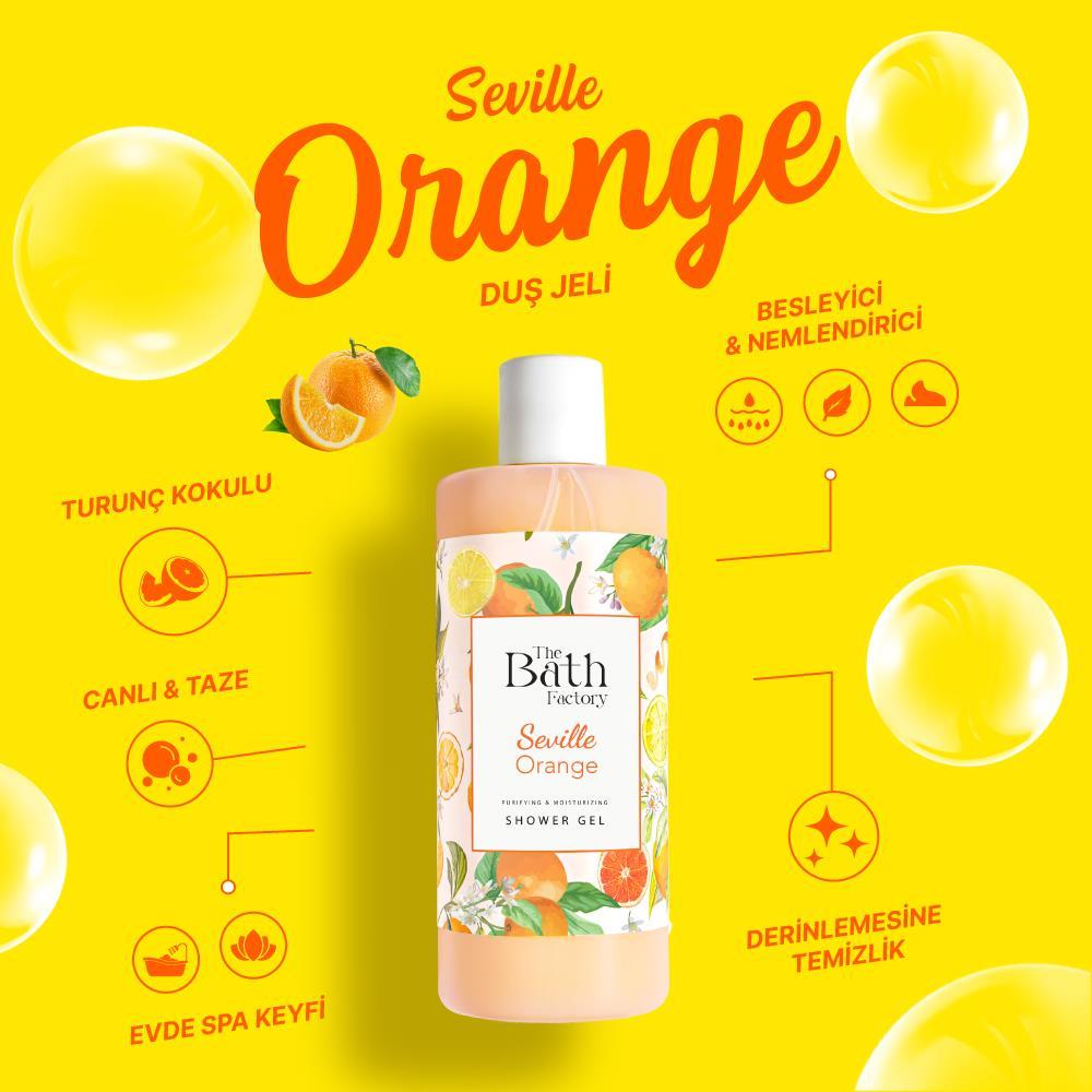 The Bath Factory Nemlendirici ve Besleyici Turunçlu Duş Jeli 400 ML	