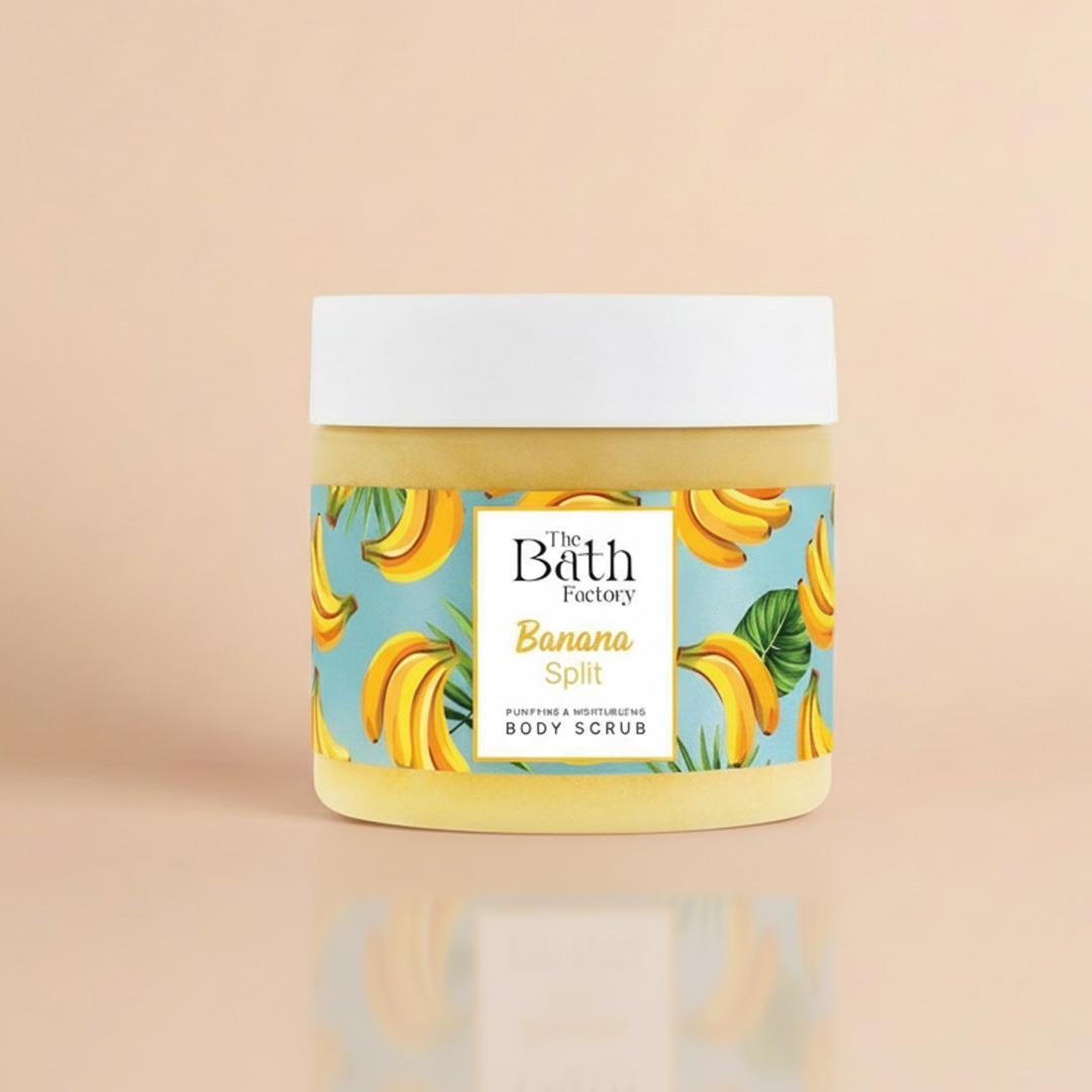 The Bath Factory Besleyici Arındırıcı Nemlendirici Muzlu Vücut Peelingi 300 GR	