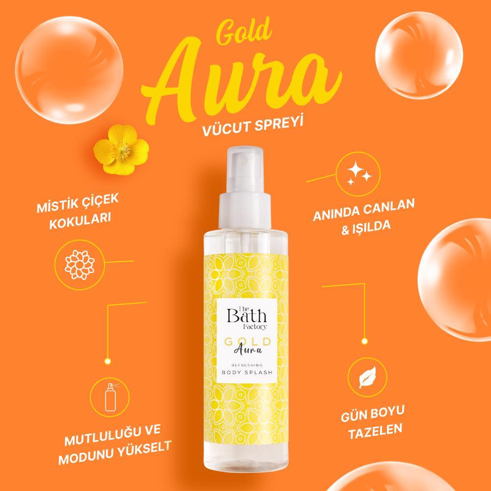 The Bath Factory Gold Aura Vücut Spreyi 200 ML
