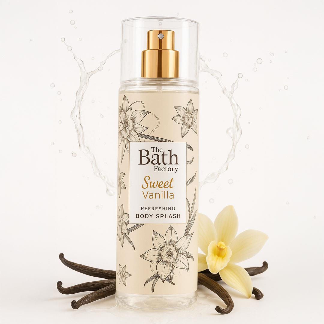 The Bath Factory Vanilyalı Vücut Spreyi 200 ML