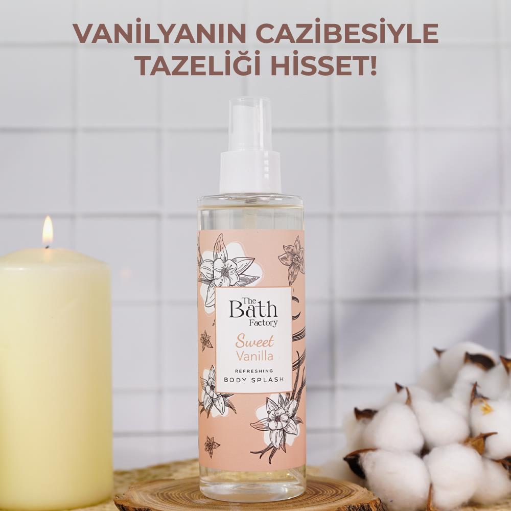 The Bath Factory Vanilyalı Vücut Spreyi 200 ML