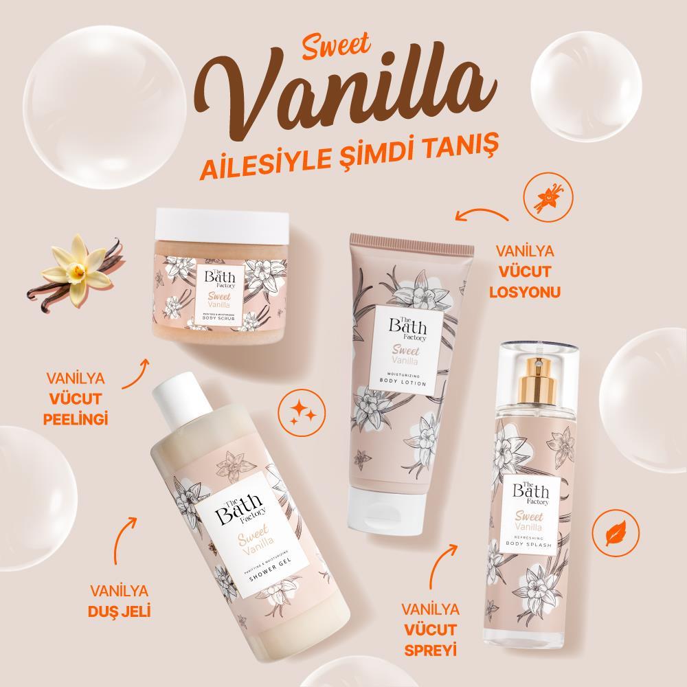 The Bath Factory Vanilyalı Vücut Spreyi 200 ML