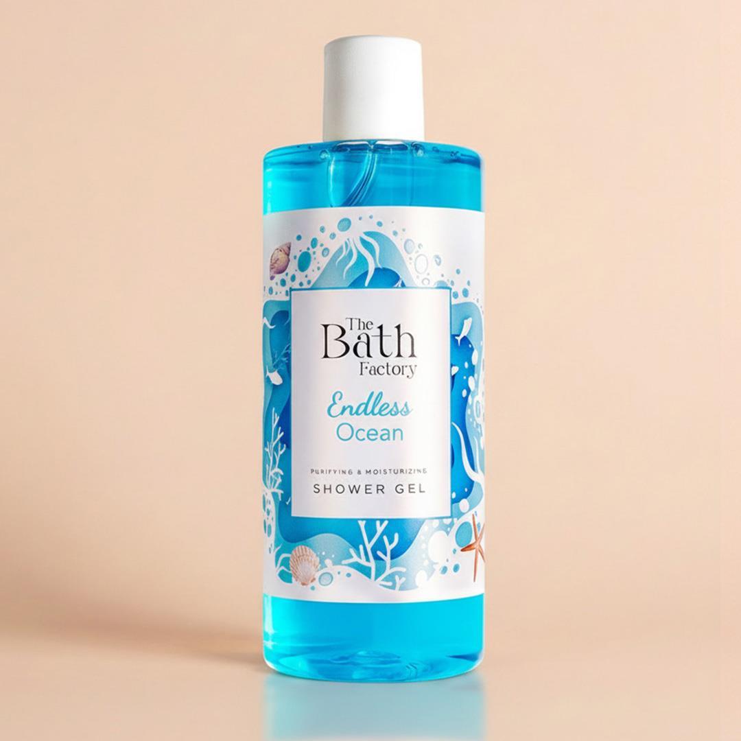 The Bath Factory Nemlendirici ve Besleyici Okyanus Duş Jeli 400 ML	