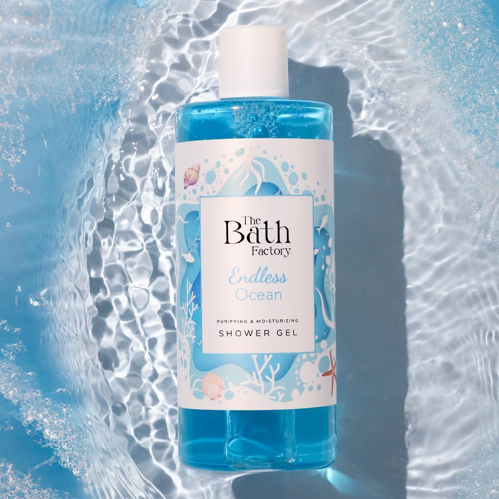 The Bath Factory Nemlendirici ve Besleyici Okyanus Duş Jeli 400 ML	