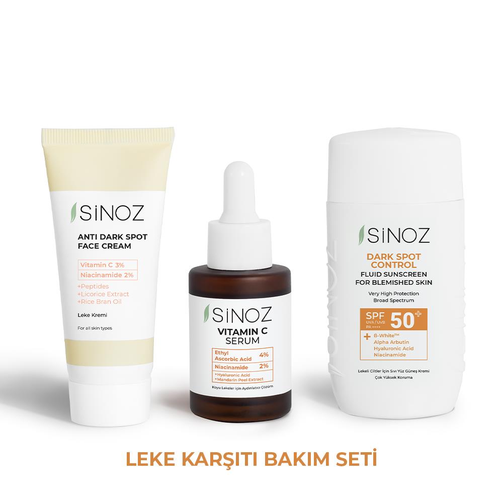 Sinoz Leke Karşıtı Bakım Seti