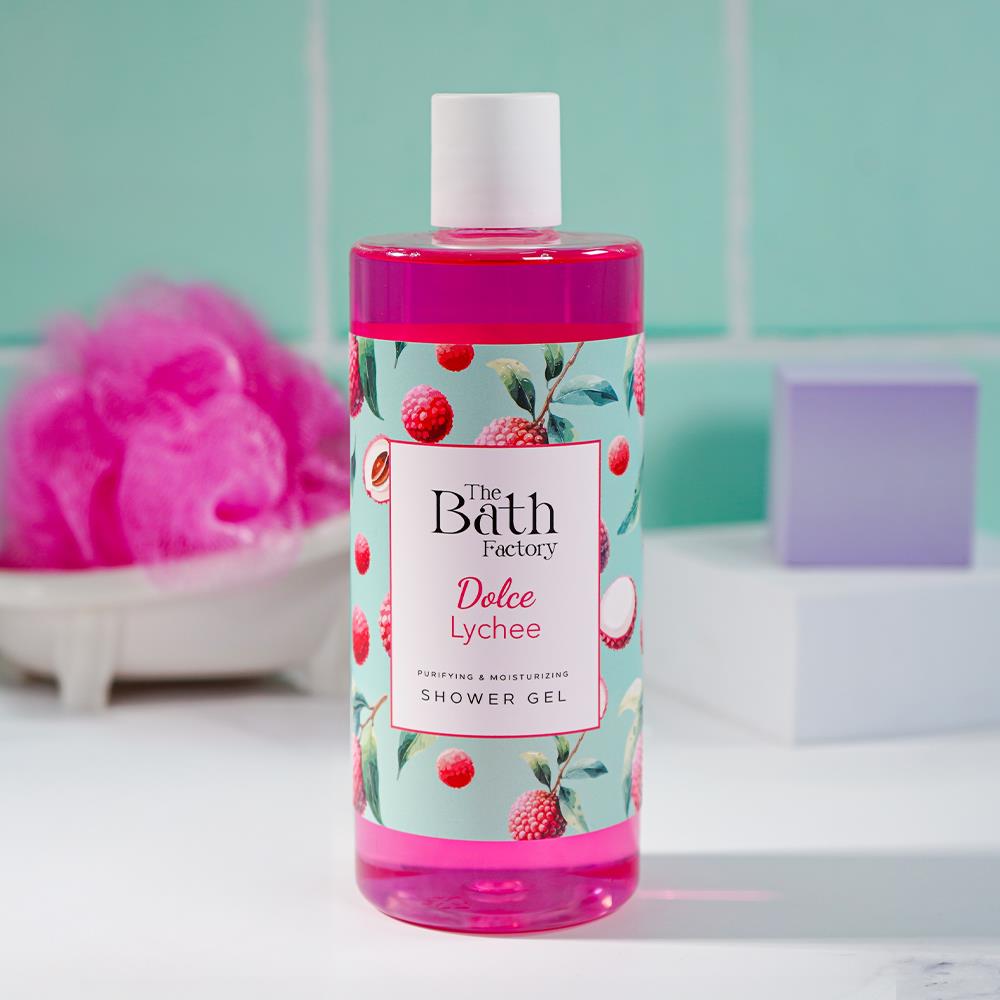 The Bath Factory Nemlendirici ve Besleyici Liçi Aromalı Duş Jeli 400 ML