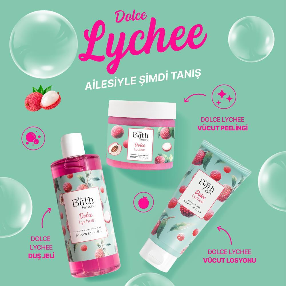 The Bath Factory Nemlendirici ve Besleyici Liçi Aromalı Duş Jeli 400 ML