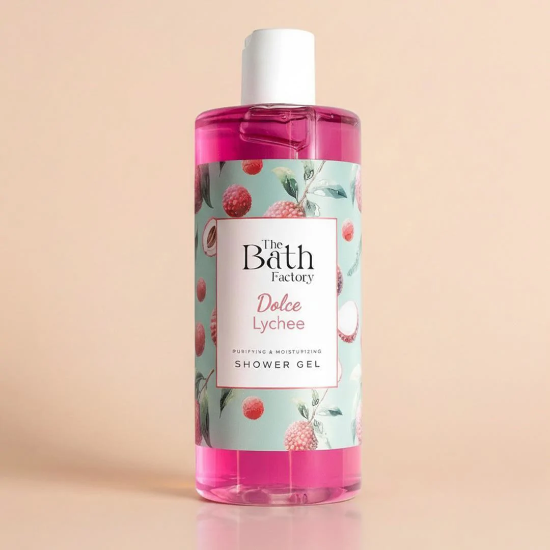 The Bath Factory Nemlendirici ve Besleyici Liçi Aromalı Duş Jeli 400 ML
