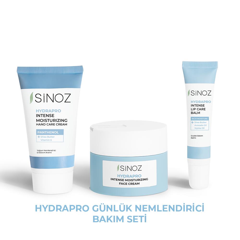 Sinoz Hydrapro Günlük Nemlendirici Bakım Seti	