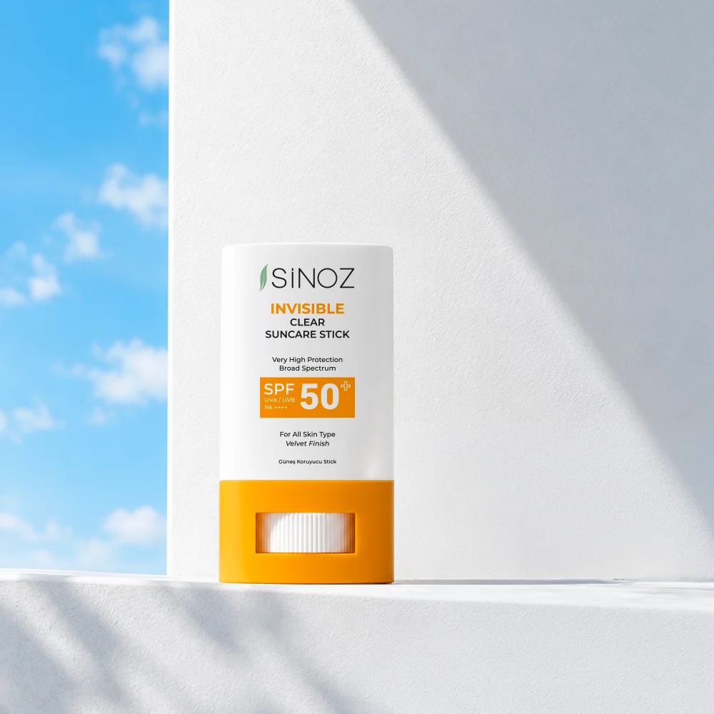 Sinoz SPF50+ Şeffaf Stick Güneş Kremi 15 gr