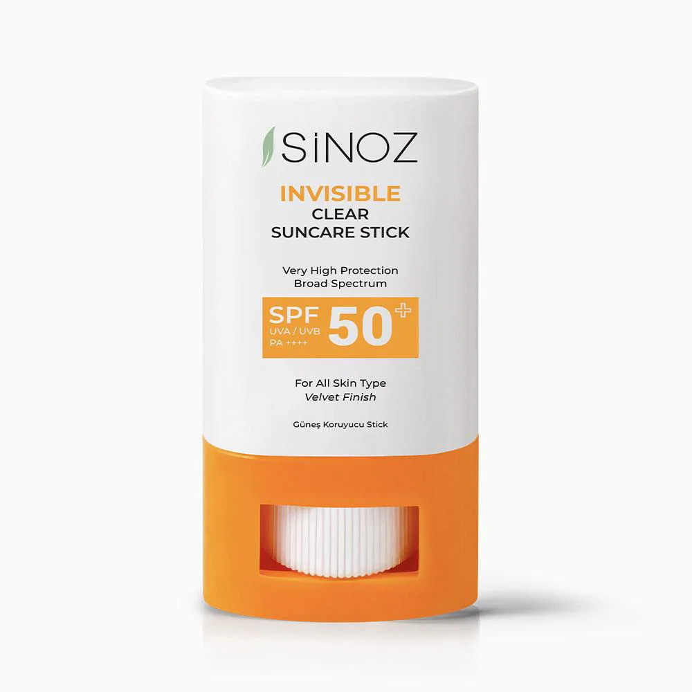 Sinoz SPF50+ Şeffaf Stick Güneş Kremi 15 gr