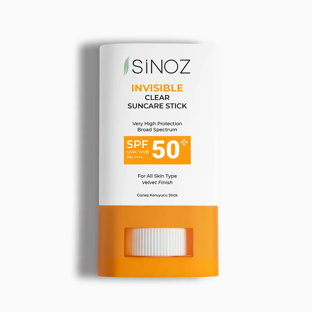 Sinoz SPF50+ Şeffaf Stick Güneş Kremi 15 gr