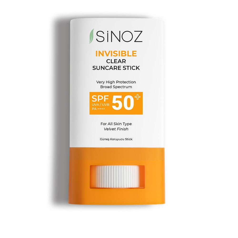 Sinoz SPF50+ Şeffaf Stick Güneş Kremi 15 gr