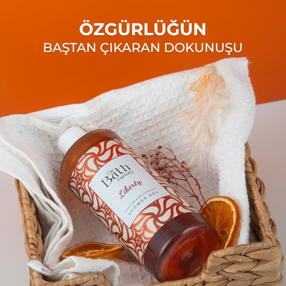 The Bath Factory Nemlendirici ve Besleyici Liberty Duş Jeli 400 ML