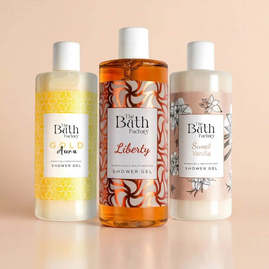  The Bath Factory Duş Jeli Seti (Liberty - Gold Aura - Sweet Vanilla) ( 3  X 400 ML)