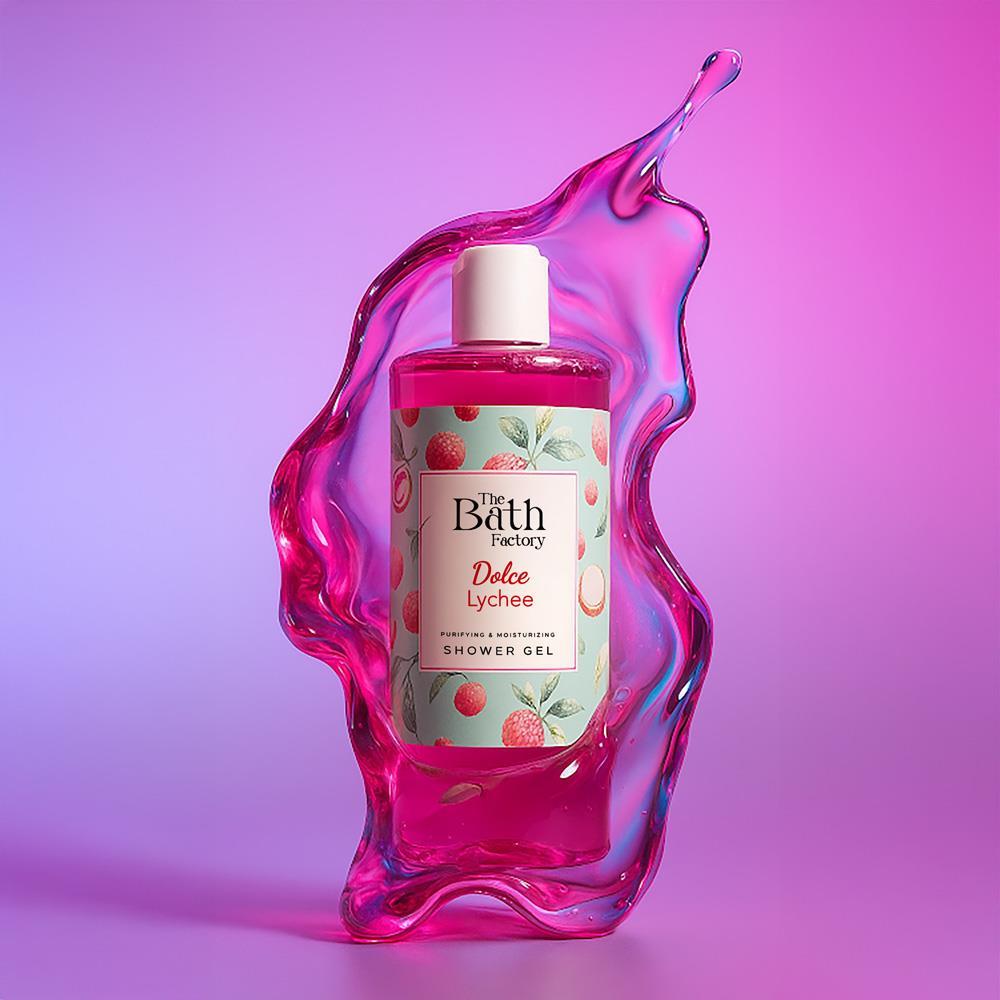  The Bath Factory Duş Jeli Seti (Liberty- Gold Aura - Vanilya - Liçi) ( 4 X 400 ML)