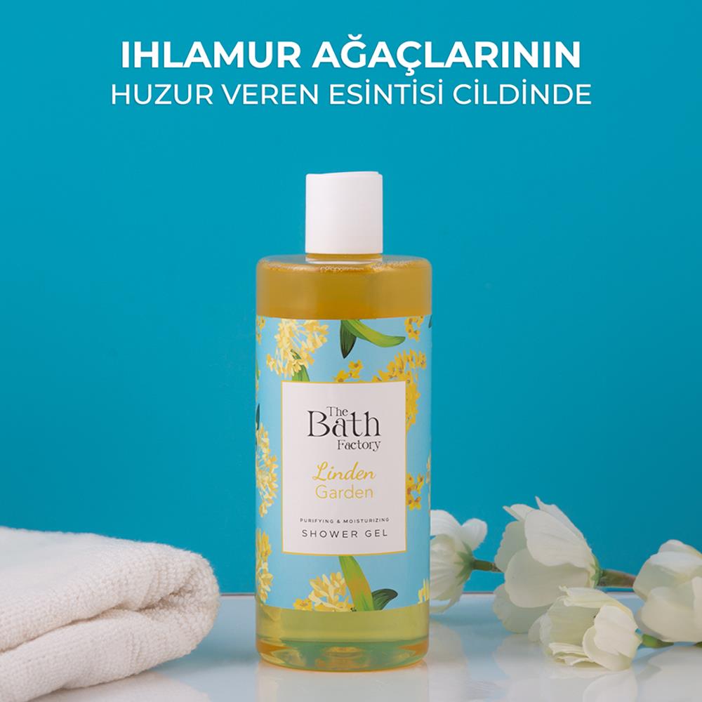 The Bath Factory Nemlendirici ve Besleyici Ihlamur Bahçesi Duş Jeli 400 ML